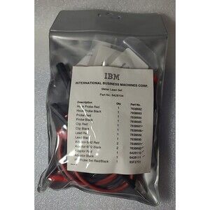 IBM Meter Lead Set Part No 6428104 - 15 Pcs Plus Pouch